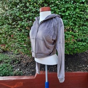 SKIMS | Tops | Skims Velour Track Jacket Hoodie Amethyst Paris Hilton Super  Soft Pockets Medium | Poshmark